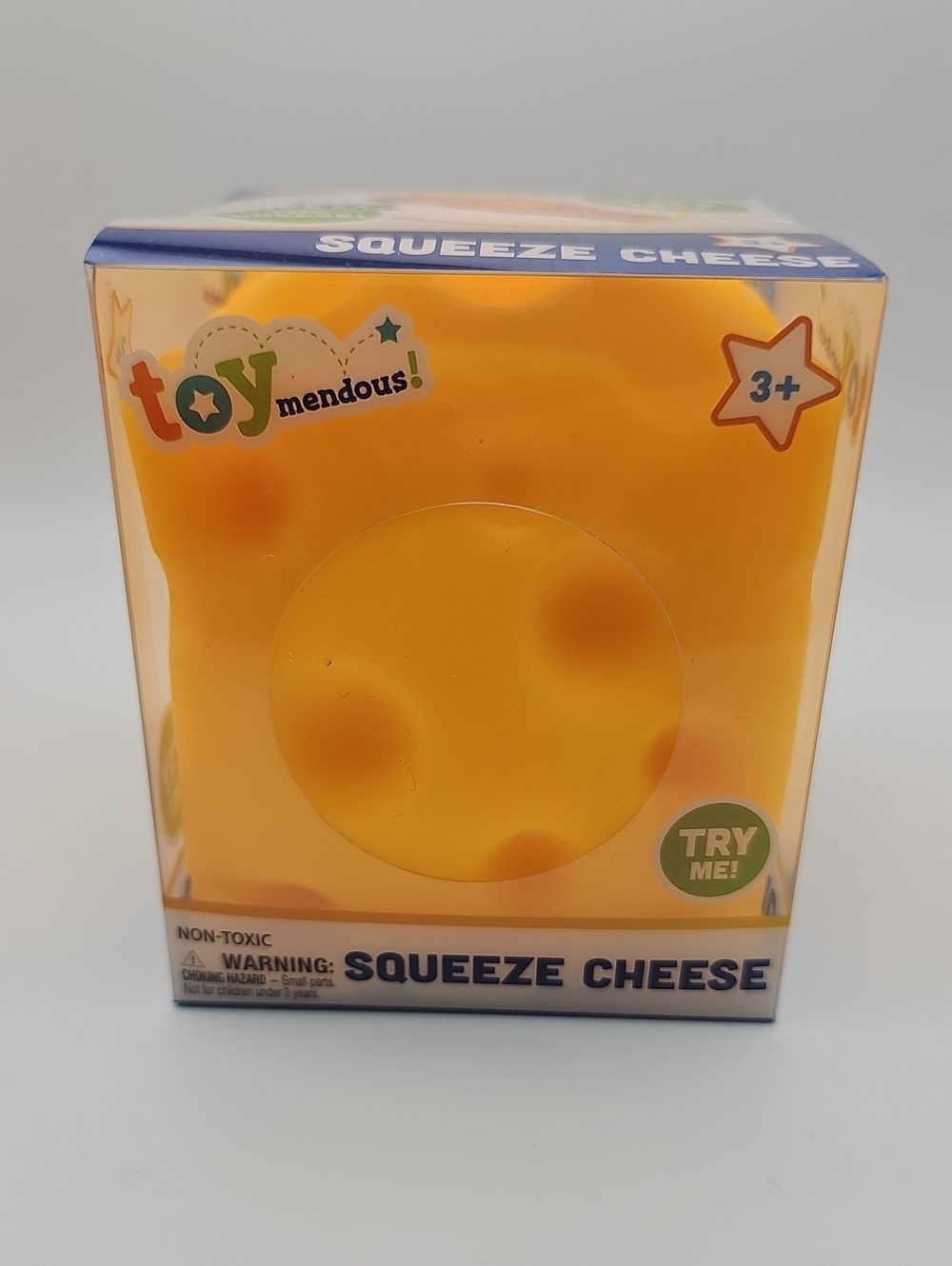 Squeeze Cheese Squishy Toy